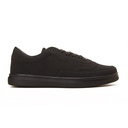 Fashion suede sneakers for men - Black