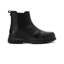 Leather men chelsea boots - Black