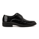 Men's leather stylish shoes - Black