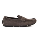 Men fashion chamois moccasin - Grey