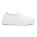 Women's quilted sneakers - White